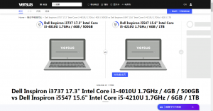 商品信息详细直观可视化对比工具-次元御宅