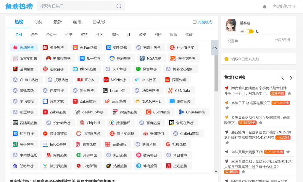 图片[1]-鱼塘热榜.互联网全网热点资讯集锦网-次元御宅
