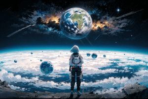 我就是我，是颜色不一样的烟火。​天空海阔，要做最坚强的泡沫。-次元御宅